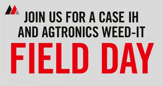 Case IH and Agtronics Field Day