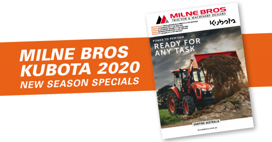 Milne Bros Kubota Catalogue 2020